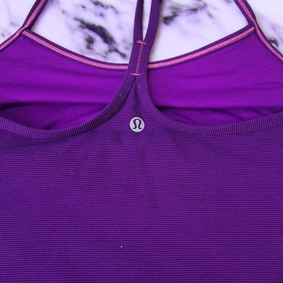 Lululemon woman's size 6 with pink  accents on upper straps. - Picture 6 of 10